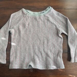 Thermal baby Gap 2T long sleeve heart shirt